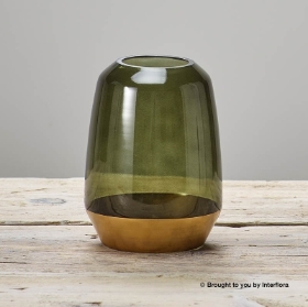Contemporary Green Vase
